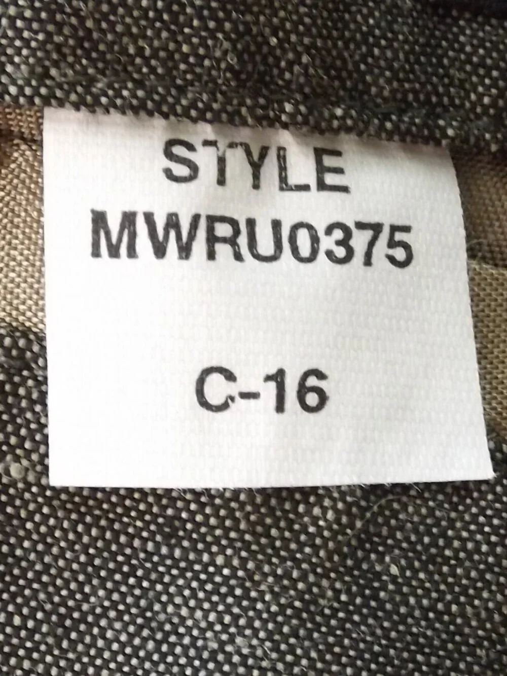 CLAIBORNE Summer  Blazer, 44R, 3 Button, Linen Blend, Partial Lining